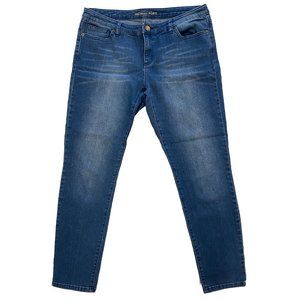 MICHAEL KORS  Strada Regina 42 Jeans Straight Stretch Dark Wash Size 1 EUC